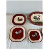Image 2 : Rooster Stoneware Dishes