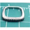 Image 11 : Black Diamond Slide-Through Square Pendant
