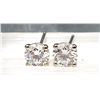 Image 1 : 1.03 CTW Lab Diamond Solitaire Earrings 4P-Martini