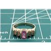 Image 7 : Fancy Pink Sapphire and Diamond Ring
