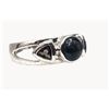 Image 2 : Man's Ring with Amethyst and Citrine .925