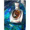 Image 2 : Amber & Sterling Silver Espo Sig Pendant/Enhancer