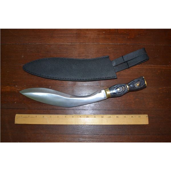 17" STAINLESS STEEL KUKRI