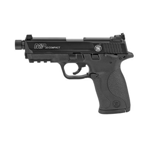S&W M&P 22LR 3.6" BLK 10RD W/ADPTR