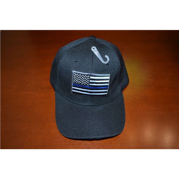 Thin Blue Line Black Cap