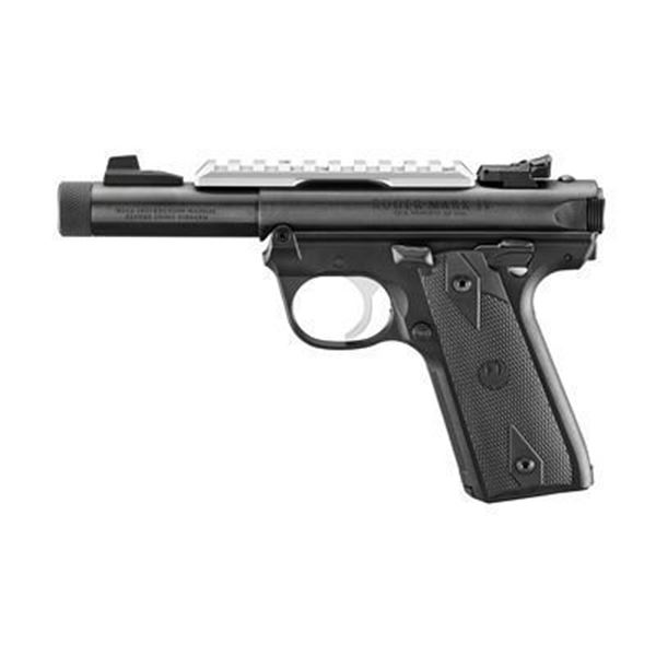 RUGER IV 22/45 22LR 4.4" 10RD OR BLK