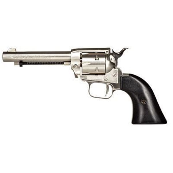 HERITAGE 22LR ONLY 4.75" NICKEL BLK