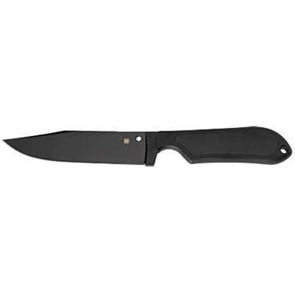 SPYDERCO STREET BOWIE BLK W/SHEATH