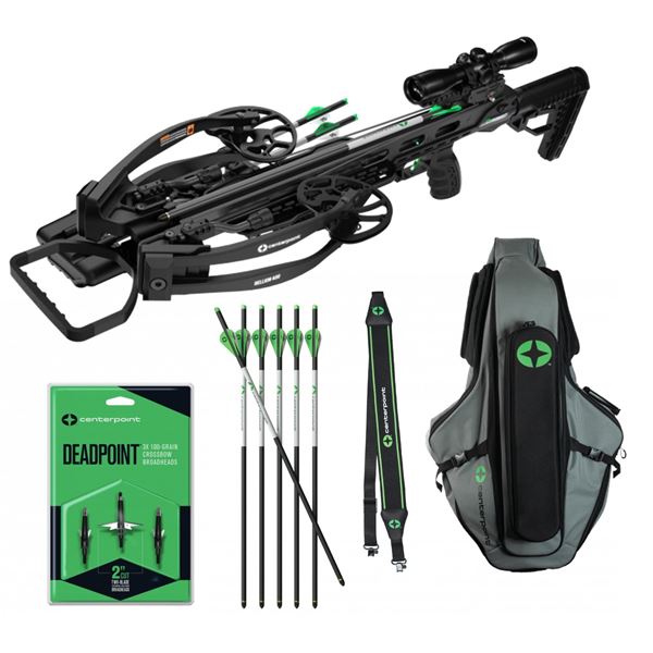 CENTERPOINT CROSSBOW HELLION HUNT READY KIT