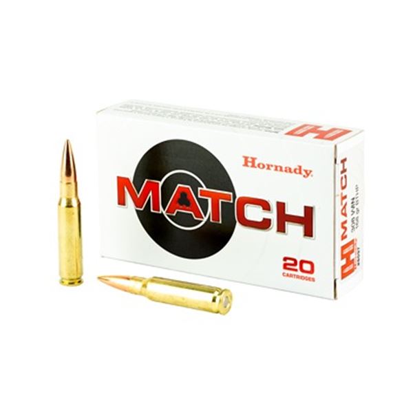 HRNDY 308WIN 168GR BTHP MTCH - 60 Rounds