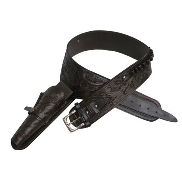 Western Gun Belt 38/357Cal - Fits 40" or Smaller Waist