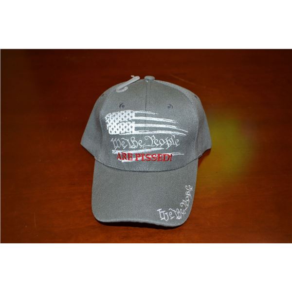 We the People are Pissed Cap - Gray