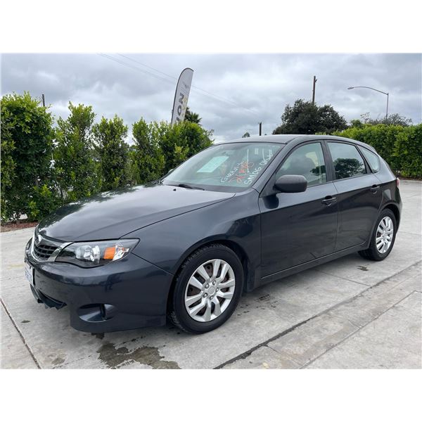 SUBA IMPREZA 2008 T-DON - SMOG