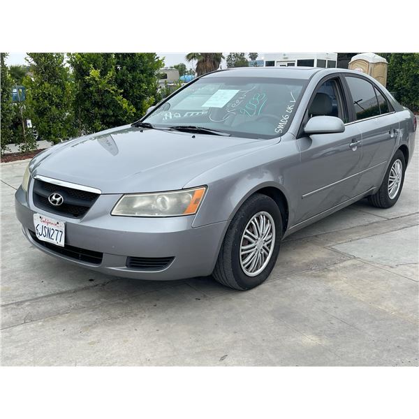 HYUN SONATA 2008 APP-DUP-T DON SMOG