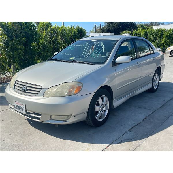 TOYT COROLLA 2003 T-DONATION