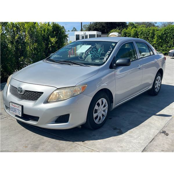 TOYT COROLLA 2009 APP-DUP-T DON SMOG