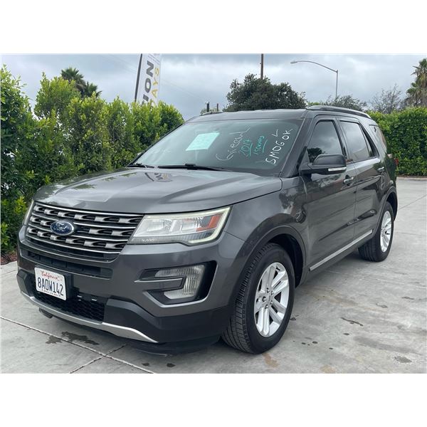 FORD  EXPLORER 2017 T-REPO-SMOG-2 DAYS