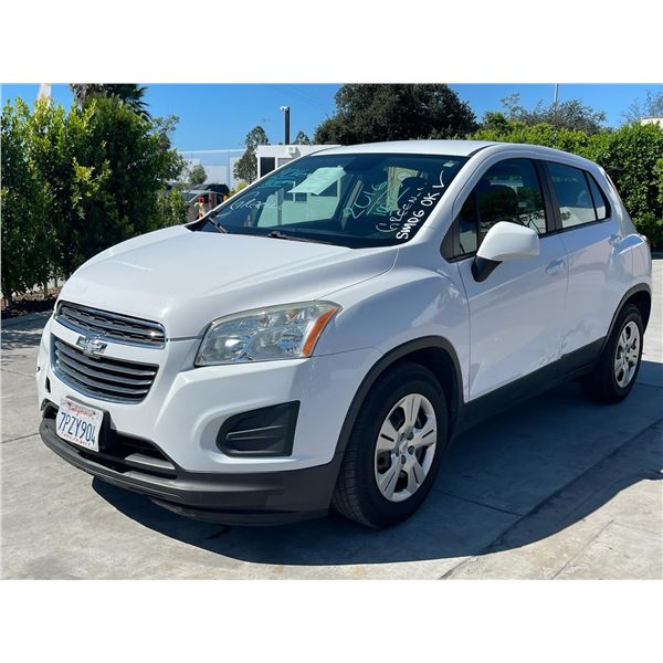 CHEV TRAX 2016 T-REPO-SMOG-2 DAYS