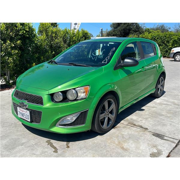 CHEV SONIC 2014 T-DONATION