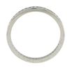 Image 8 : Antique Solid Platinum .50 ctw Channel Old Diamond Eternity Stackable Band Ring