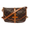 Image 1 : Louis Vuitton Brown Monogram Canvas Saumur 30 Messenger Bag