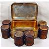 Image 1 : CIVIL WAR ERA SPICE SET IN METAL TIN - Inside are 