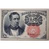Image 1 : 1864 CIVIL WAR ERA U.S. 10 CENTS FRACTIONAL CURREN