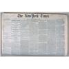 Image 1 : 2-13-1866 NEWSPAPER - NEW YORK TIMES - ABRAHAM LIN