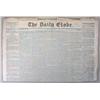 Image 1 : 12-21-1860 CIVIL WAR ERA NEWSPAPER - THE DAILY GLO