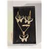 Image 1 : 4PC WOMEN'S FASHION JEWELRY SET, BUTTERFLY