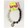 Image 1 : YIN & YANG NATURAL STONE BRACELET