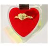 Image 1 : HEART SHAPE RING SZ 9