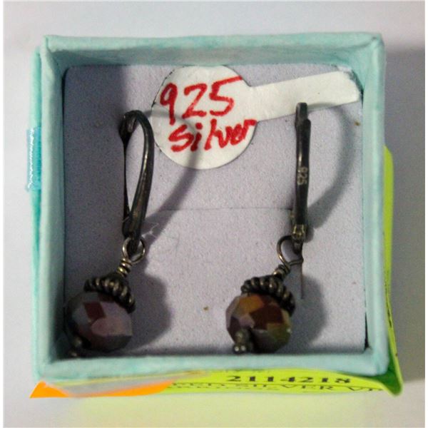 925 STAMPED SILVER VINTAGE STYLE EARRINGS
