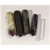 Image 1 : LOT OF SINGLE & DOUBLE TERMINATED CRYSTAL POINTS