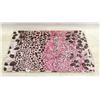 Image 1 : LADIES AFRICAN PRINT SCARF PINK ACCENTS