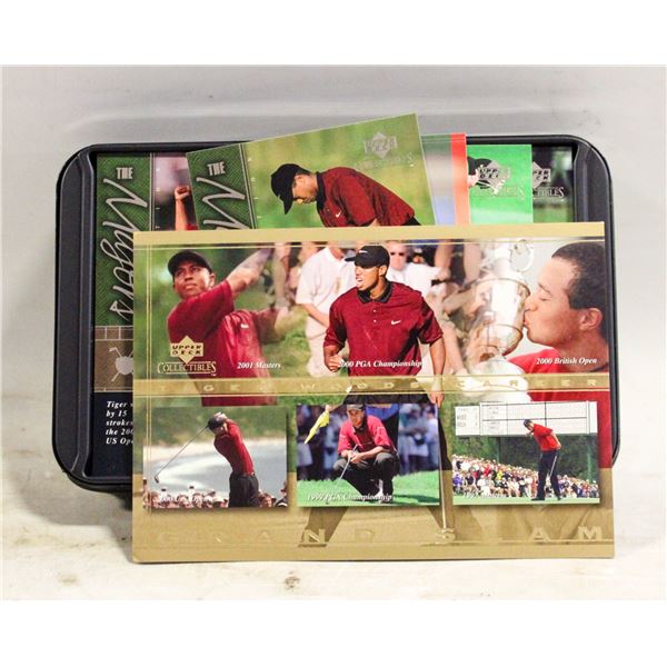 UPPER DECK NETAL CASED TIGER WOODS