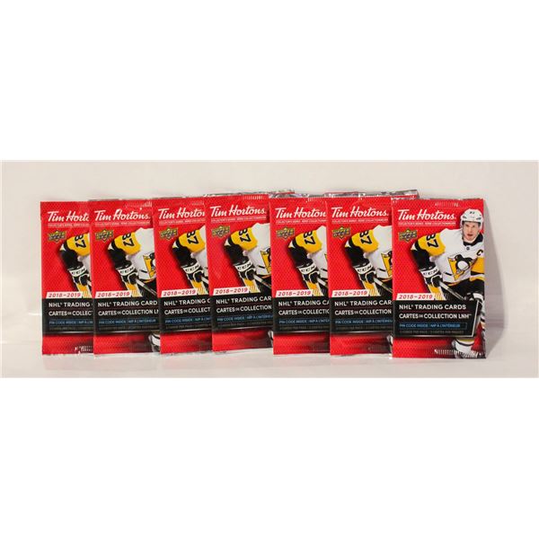 LOT OF SEALED 2018-2019 TIM HORTONS