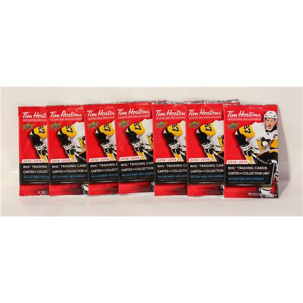 LOT OF SEALED 2018-2019 TIM HORTONS