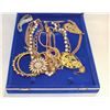 Image 1 : COSTUME JEWELRY IN A NECKLACE DISPLAY BOX