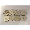 Image 1 : 10 50% SILVER 1968 DIMES