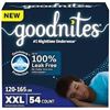 Image 1 : NEW 3 X 18CT GOODNITES BOYS XXL NIGHTTIME UNDERWEA