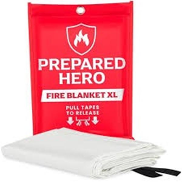 NEW PREPARED HERO FIRE BLANKET