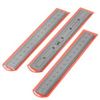 Image 1 : NEW 6PCS METAL RULERS