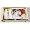 Image 1 : 8" LONG CARD BOX ASSORTED SPORTS CARDS