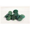 Image 1 : #28-NATURAL GREEN EMERALD STONES 79.0CT