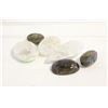 Image 1 : #44-NATURAL LABRADORITE & MOONSTONES 128.5 CT