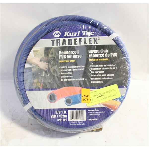 NEW 25 FT X 3/8 AIRHOSE