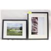 Image 1 : PAIR OF MATCHING STYLE FRAMED WALL HANGINGS