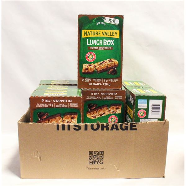 (8)NATURE VALLEY DOUBLE CHOCOLATE (28 BARS EA.)