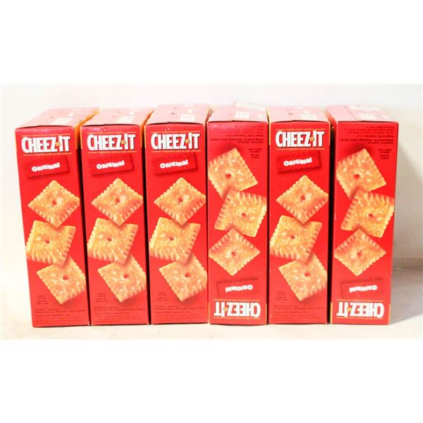 (6) CHEEZ IT CRACKERS (EXP AUG/25)